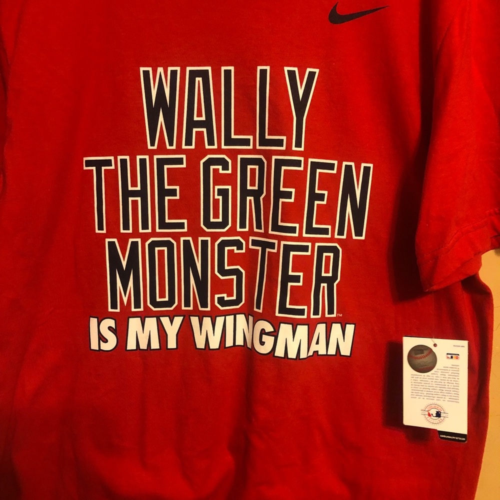 Nike L Boston Red Sox Wally Wingman T shirt MLB
